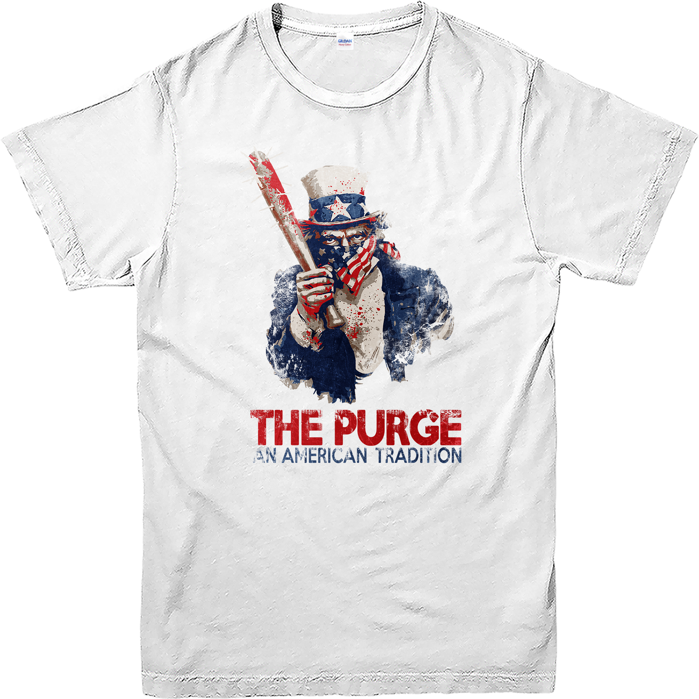 The Purge T-Shirt, The Purge Uncle Sam T Shirt Funny Inspired Movie ...