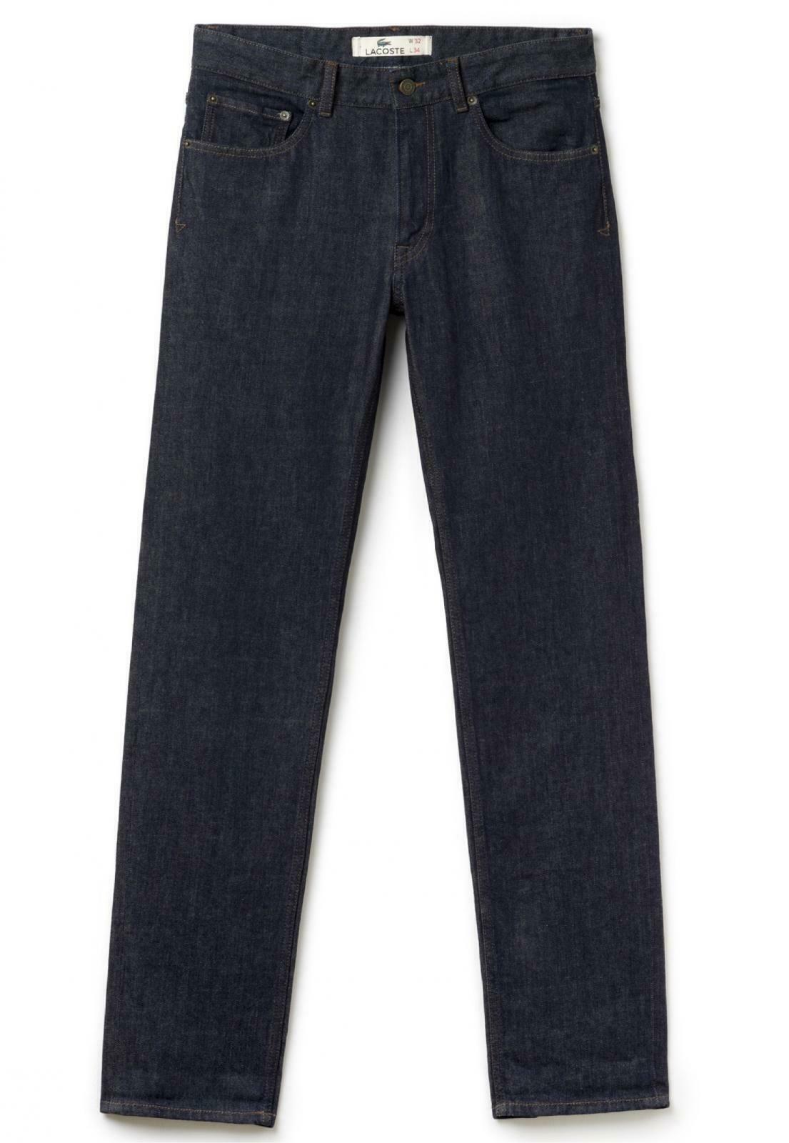 Lacoste Men's Regular Fit Jeans Blue 