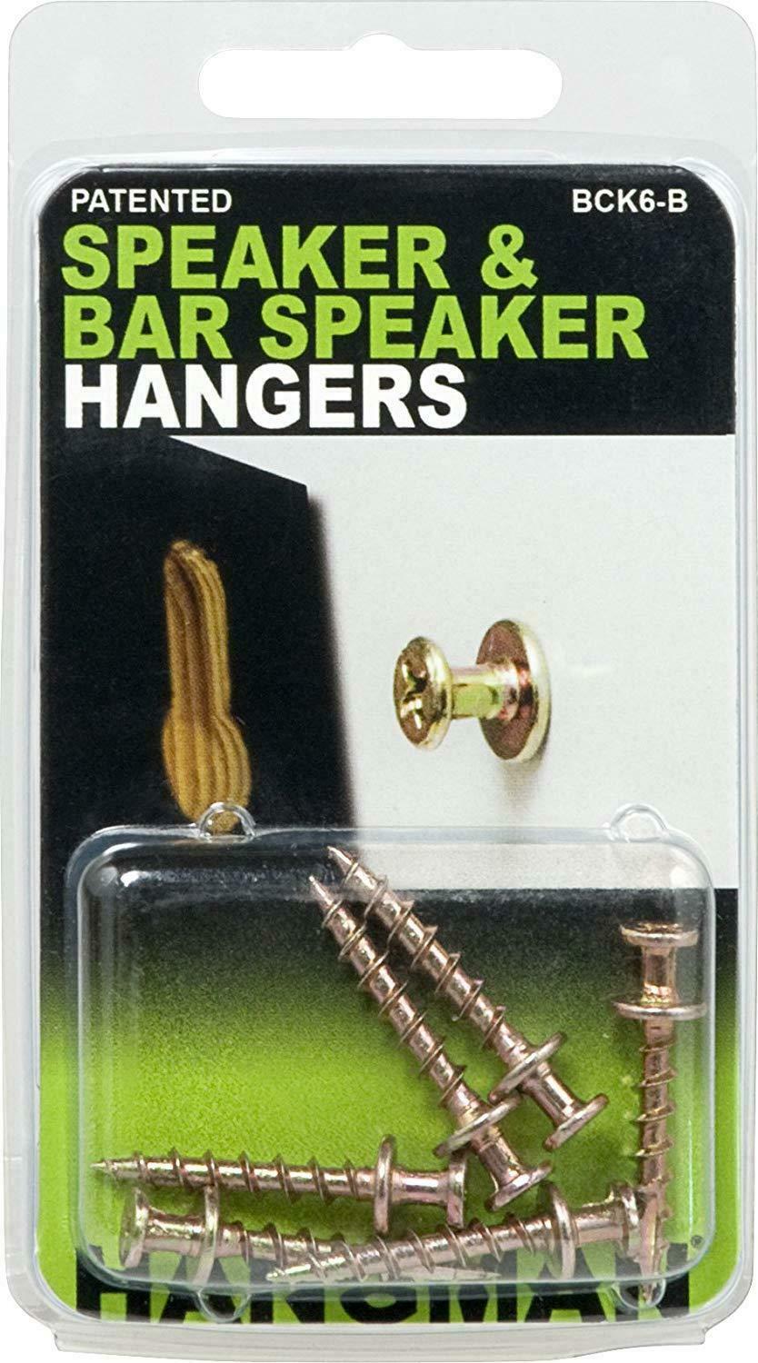 Speaker & Sound Bar Hanging Screws Keyhole Wall Hanger eBay
