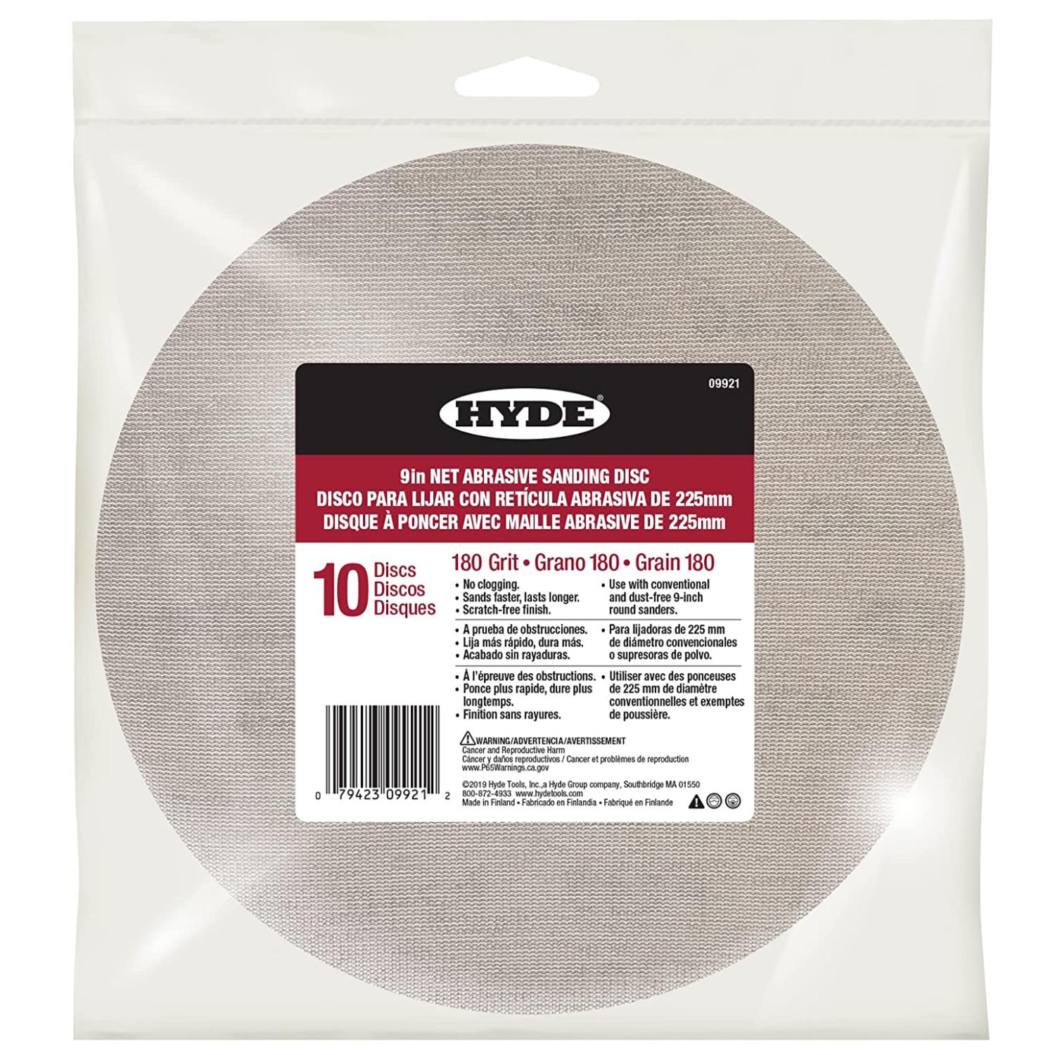 Hyde Net Abrasive Wall Sanding Discs 9