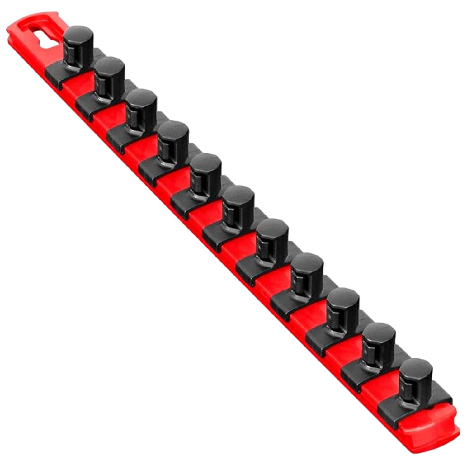 Ernst 13-Inch Socket Organizer with 11 1/2-Inch Twist Lock Clips
