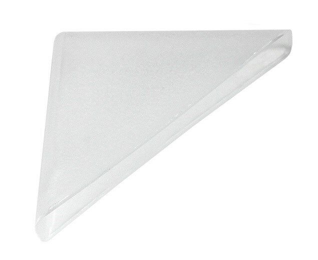 Glass Corner Protectors 4mm White Plastic x 4 to 500 eBay