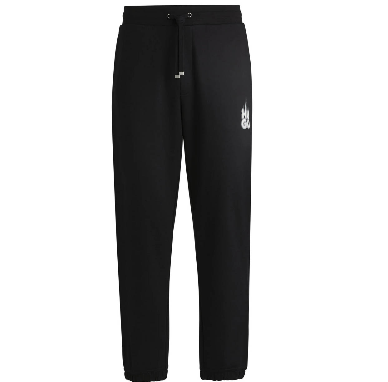 Hugo Boss Mens Tracksuit Bottoms HUGO Dilbero Relaxed Fit Joggers in Black - Picture 6 of 9