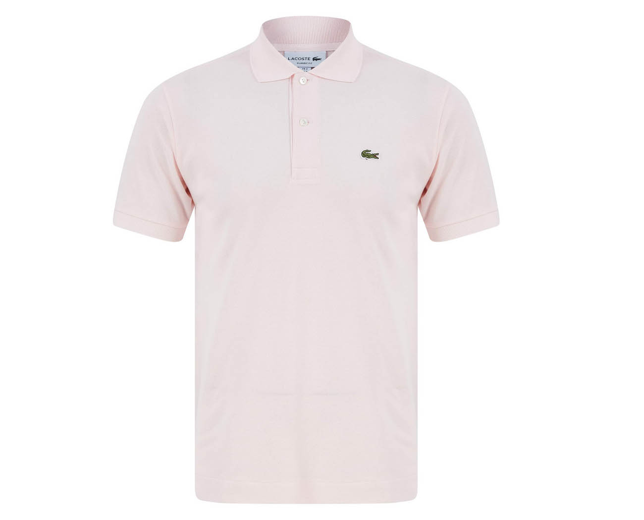 Lacoste Men's Polo Shirt Classic Style Logo Branded Cotton Polo Rose Pink | eBay