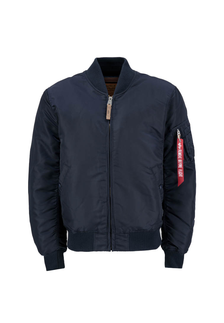 Blue alpha shop industries bomber