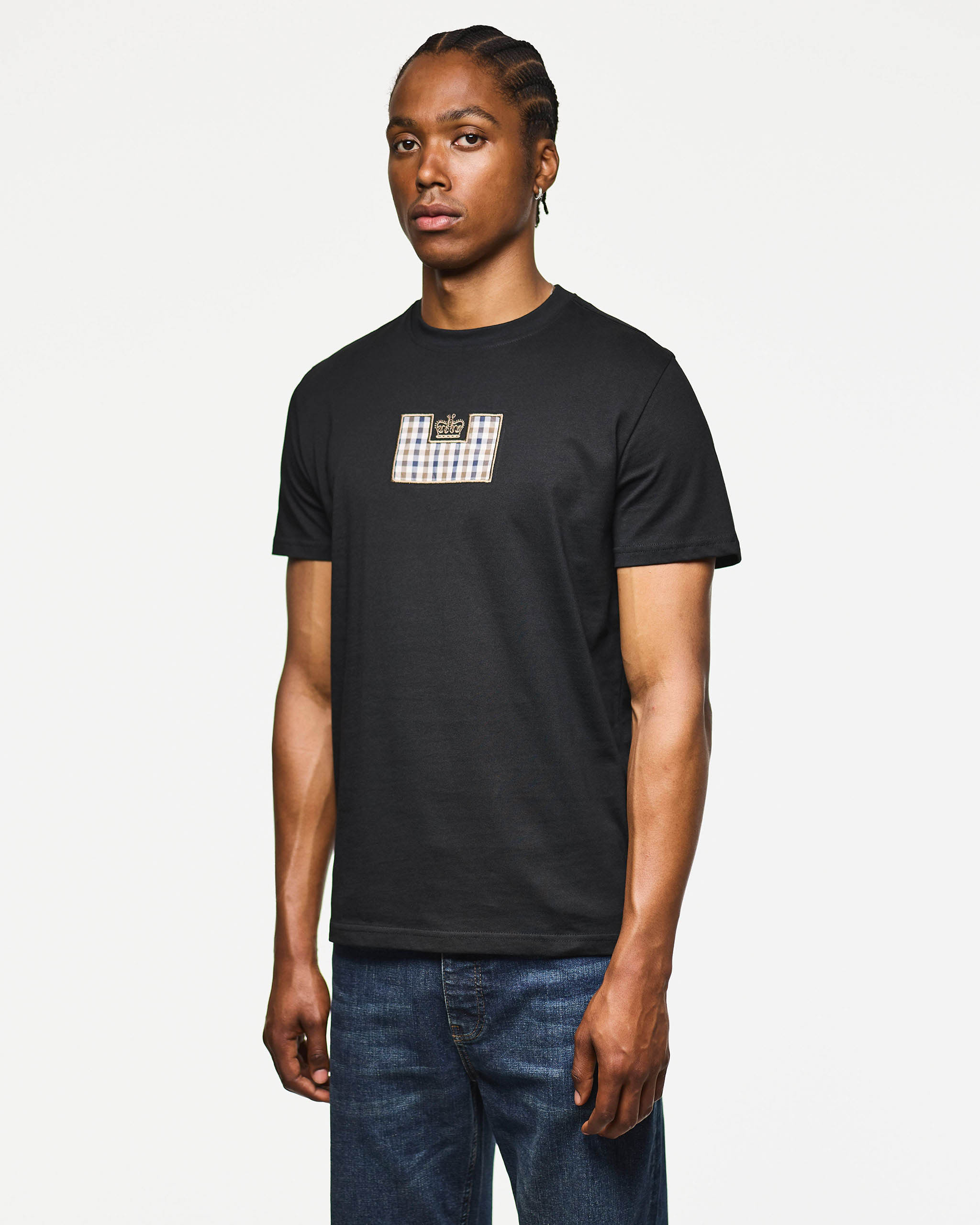 Weekend Offender T-Shirt Bloomfield Karodesign Premium Tee in Schwarz - Bild 10 von 10
