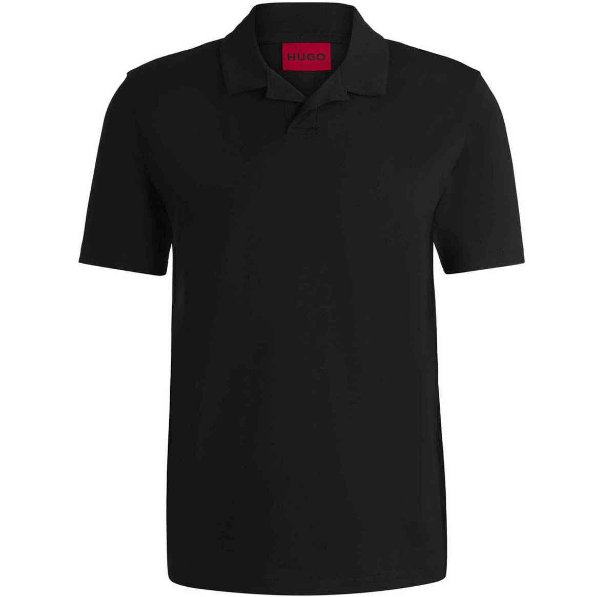 Hugo Boss Polo Shirt HUGO Mens Dimerspolo Johnny Collar Polo in Black - Picture 2 of 6