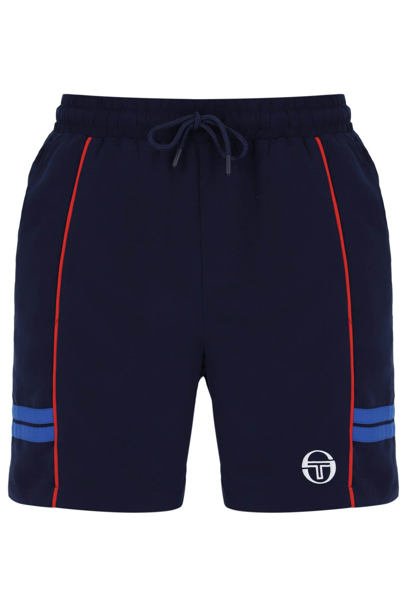 Sergio Tacchini Romolo Swim Short in Maritime Blue/Adrenaline Rush/Nautical Blue - Picture 11 of 12