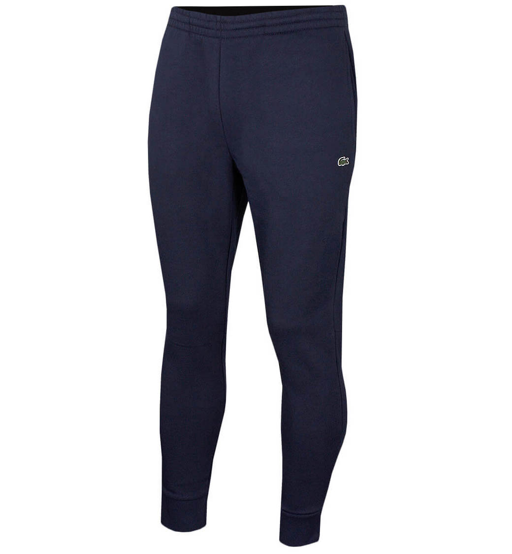 Lacoste Herren Jogger Bio schmale Passform Logo Marke Laufhose in marineblau - Bild 11 von 11
