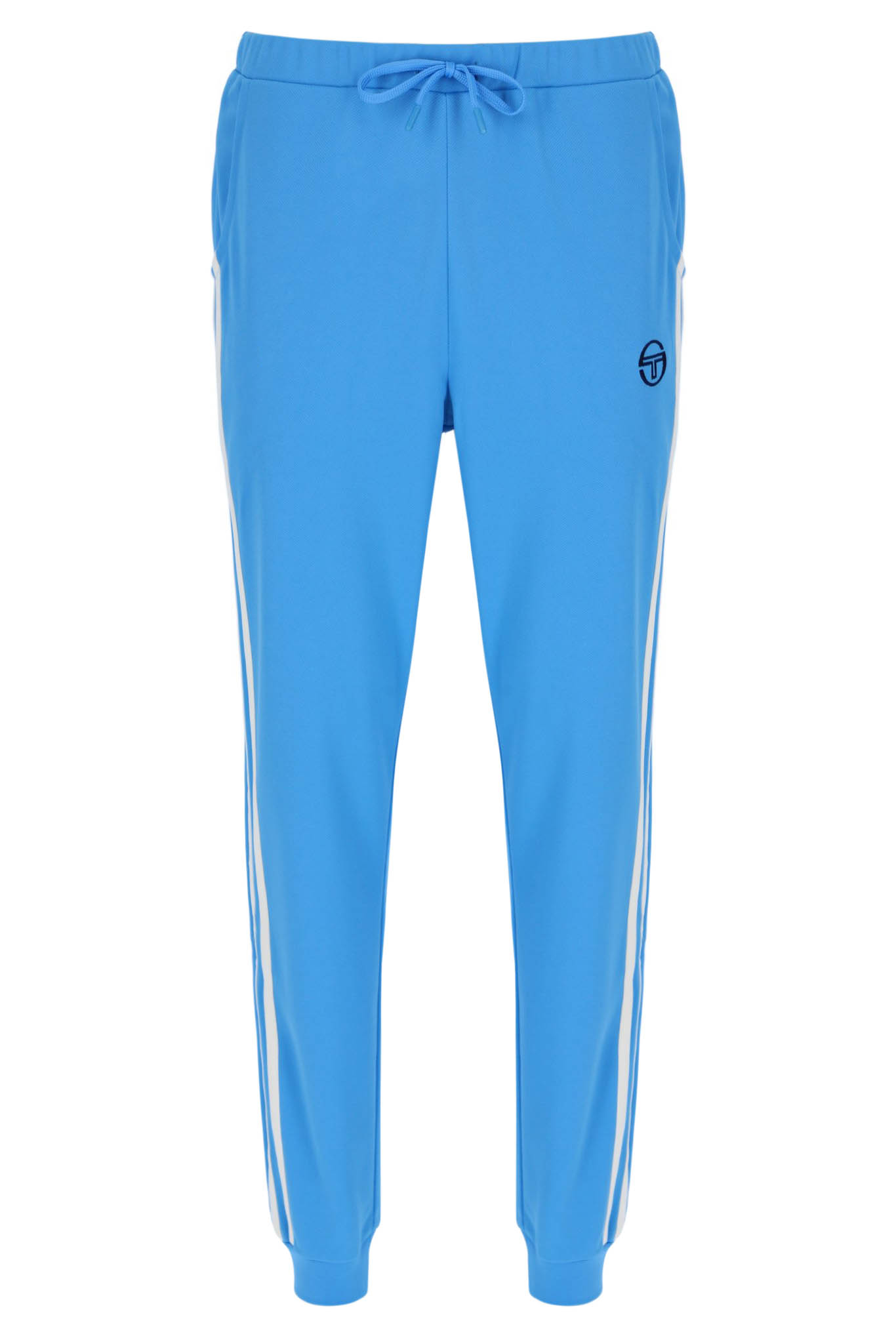 Sergio Tacchini Track Bottoms Mens Damarindo Track Pants in Azure Blue/Gardenia - Picture 6 of 9