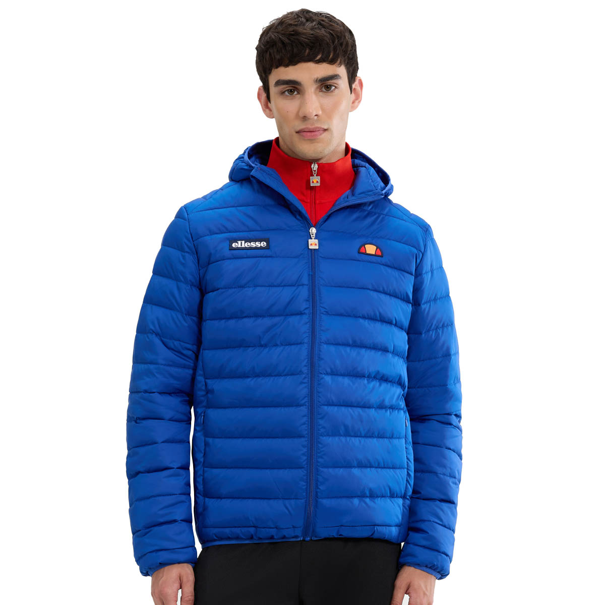 Ellesse Herren Jacke Lombardy Padded Coat in Kobaltblau - Bild 10 von 12
