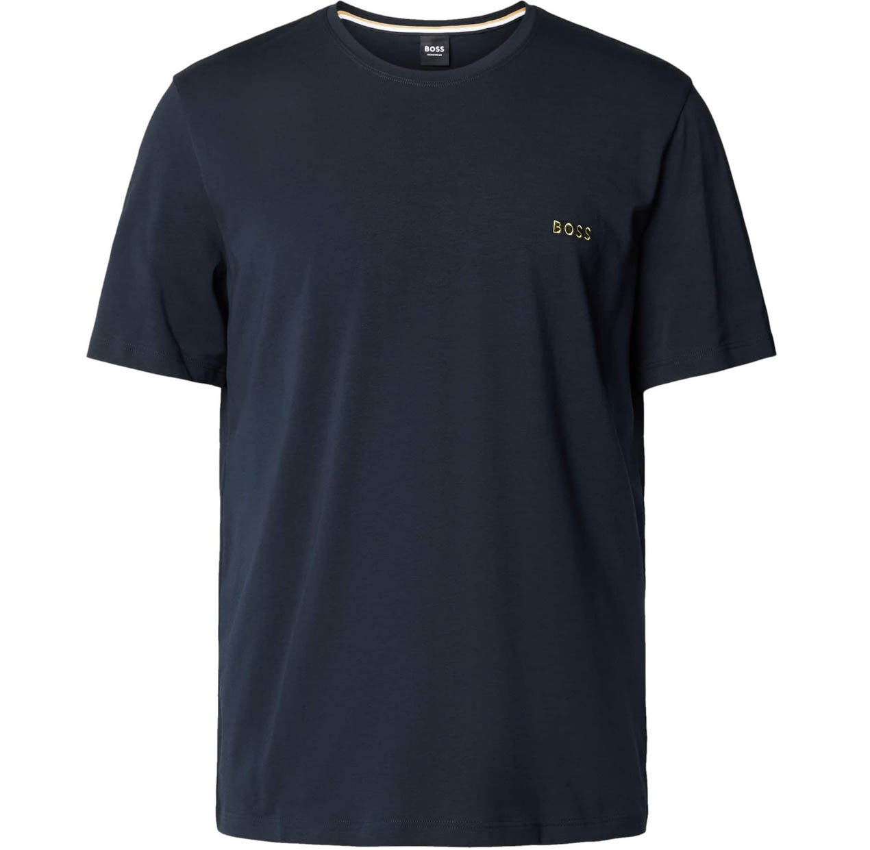Hugo Boss T-Shirt Mix & Match BOSS Loungewear Cotton Crew Neck Tee in Blue - Picture 6 of 6
