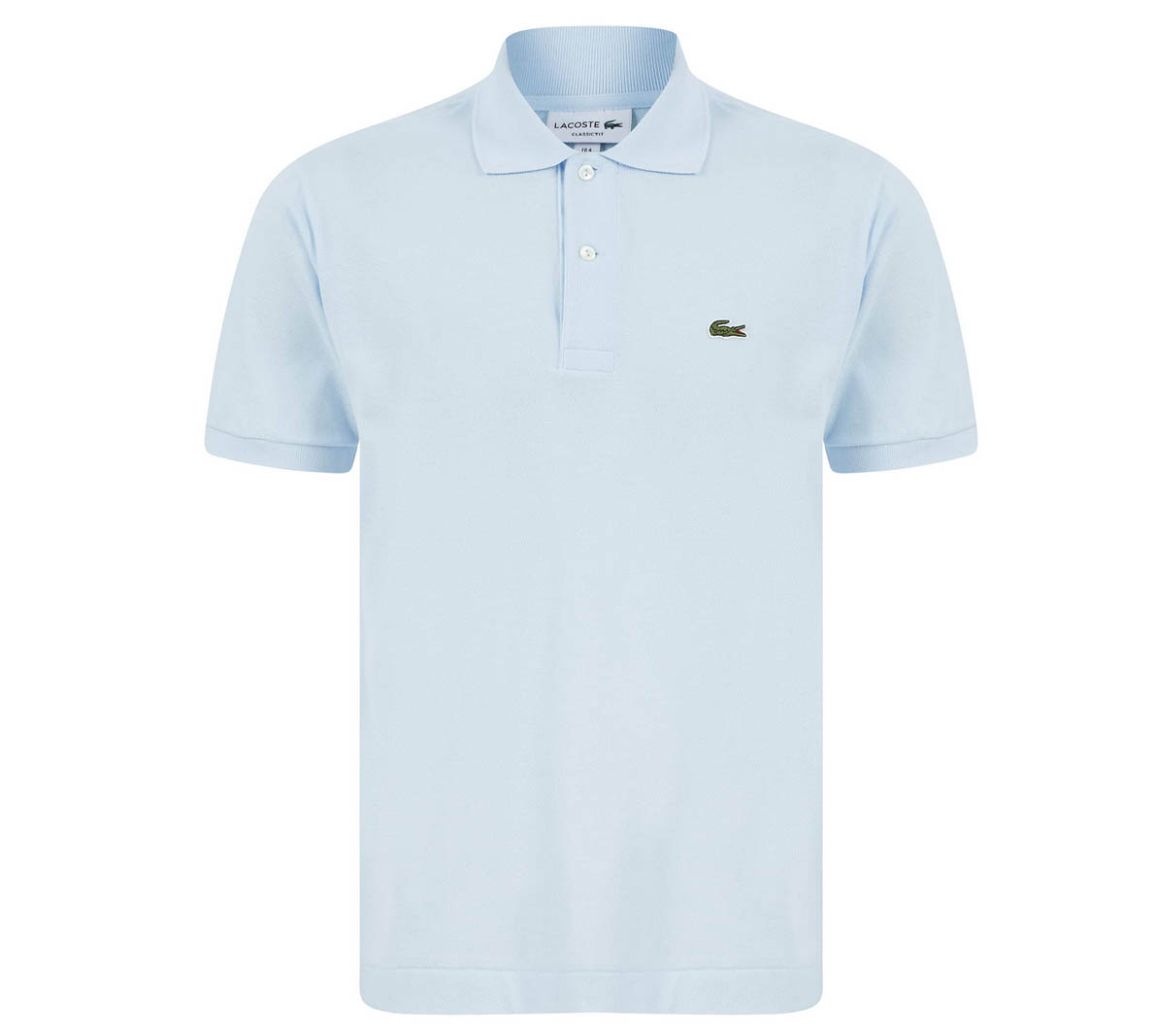 Lacoste Men's Polo Shirt L1212 Classic Style Logo Branded Polo in Light Blue - Picture 9 of 10