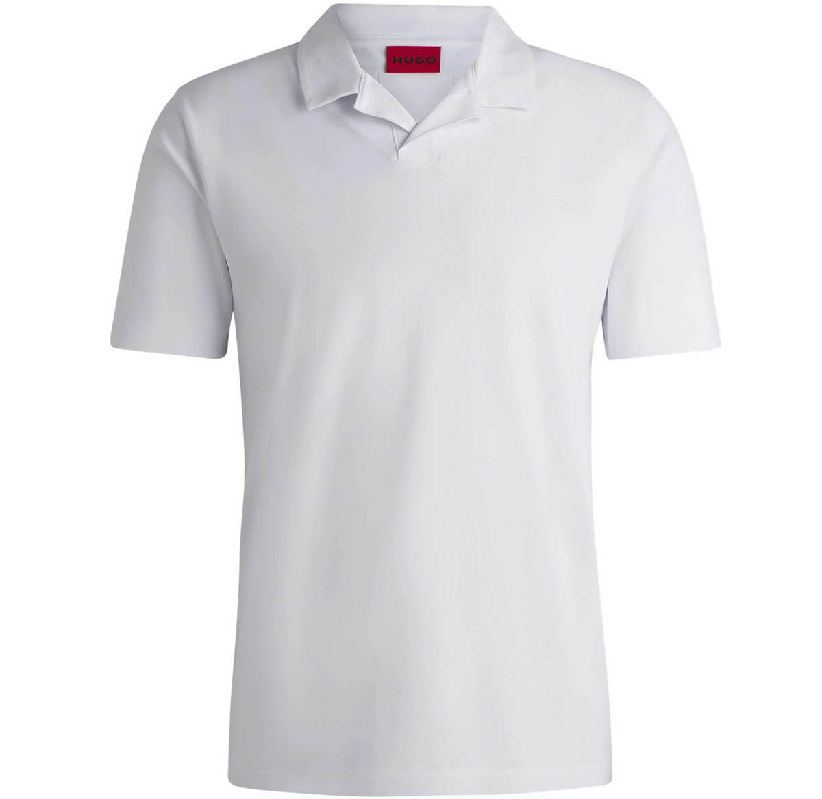 Polo Hugo Boss HUGO uomo Dimerspolo Johnny collo polo bianco - Foto 2 di 6