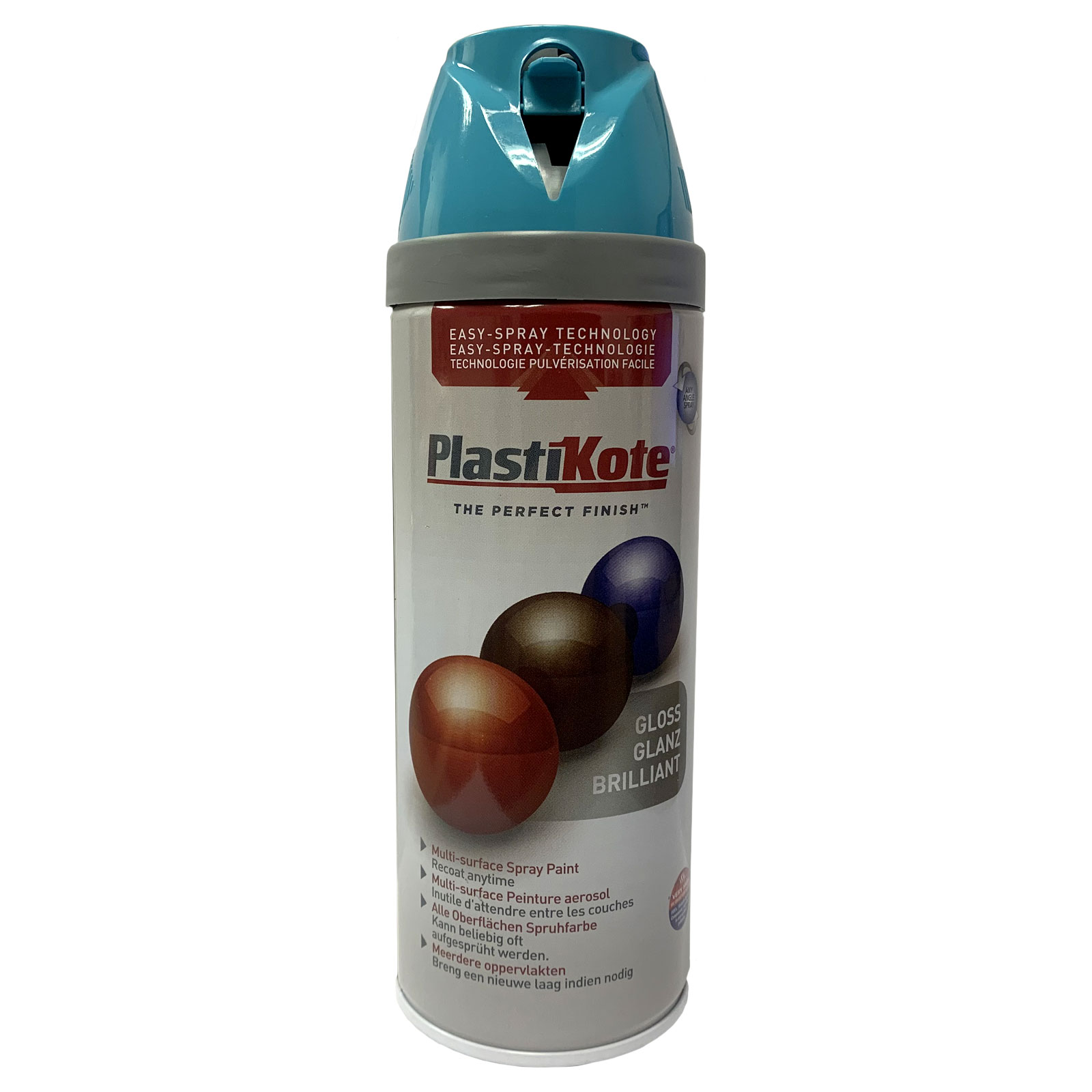 PlastiKote Twist & Spray Paint 400ml Gloss MultiSurface Various