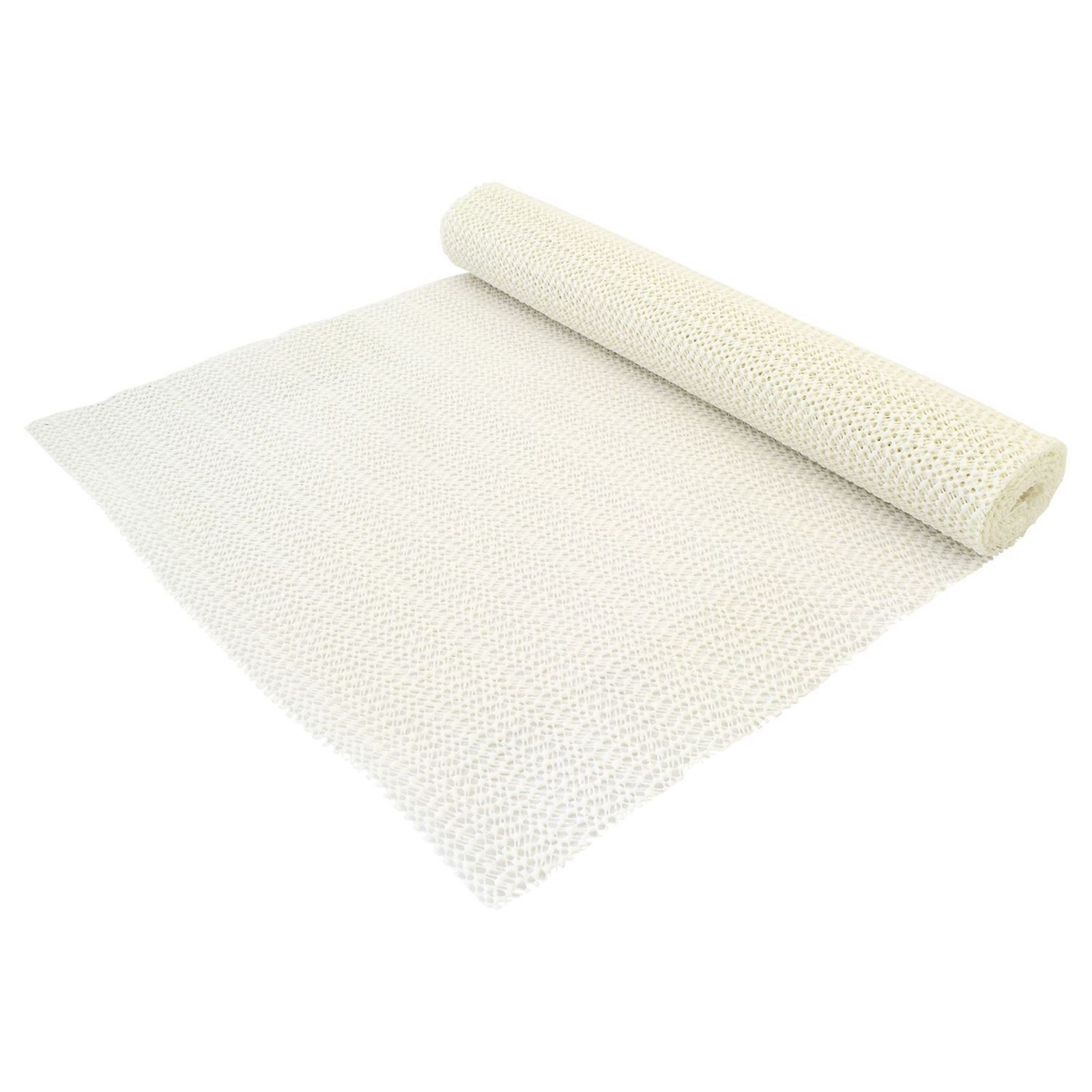 Anti Slip Rubberised Liner Mat Under Rug Carpet Drawer Dash Gripper 150 x 30cm 