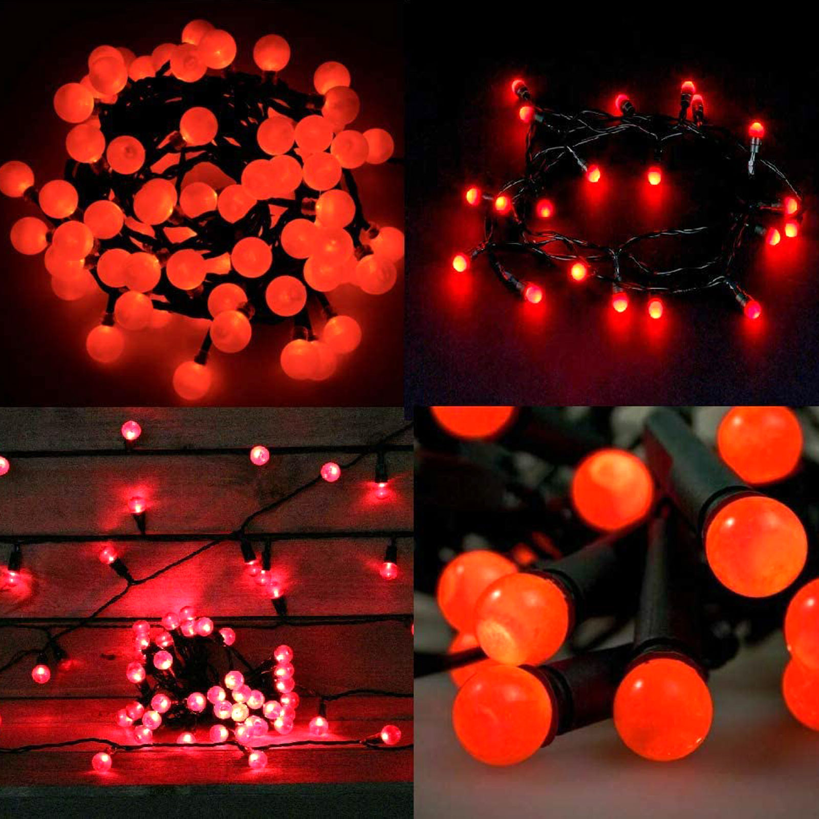 384 LED Berry Cluster Lights 3.6m 