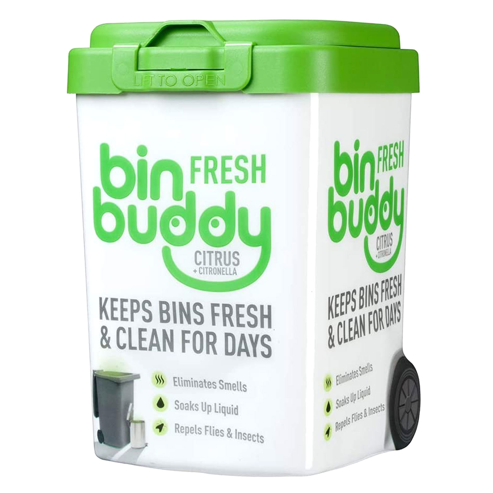 Bin Buddy Fresh Powder Freshener Berry Citrus Citronella 450g