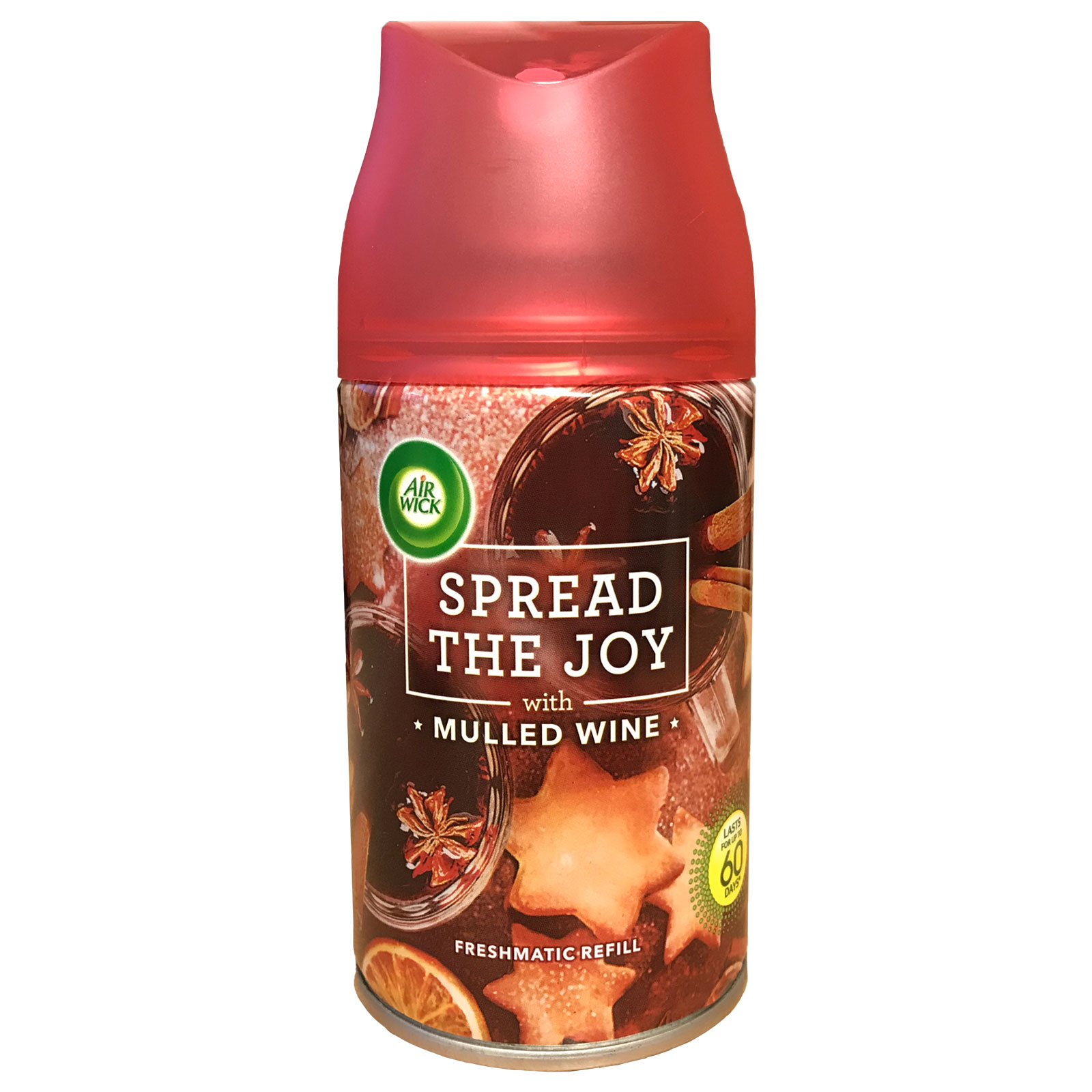 Air Wick Spread The Joy With Mulled Wine Candles Christmas Fragrance x 3 