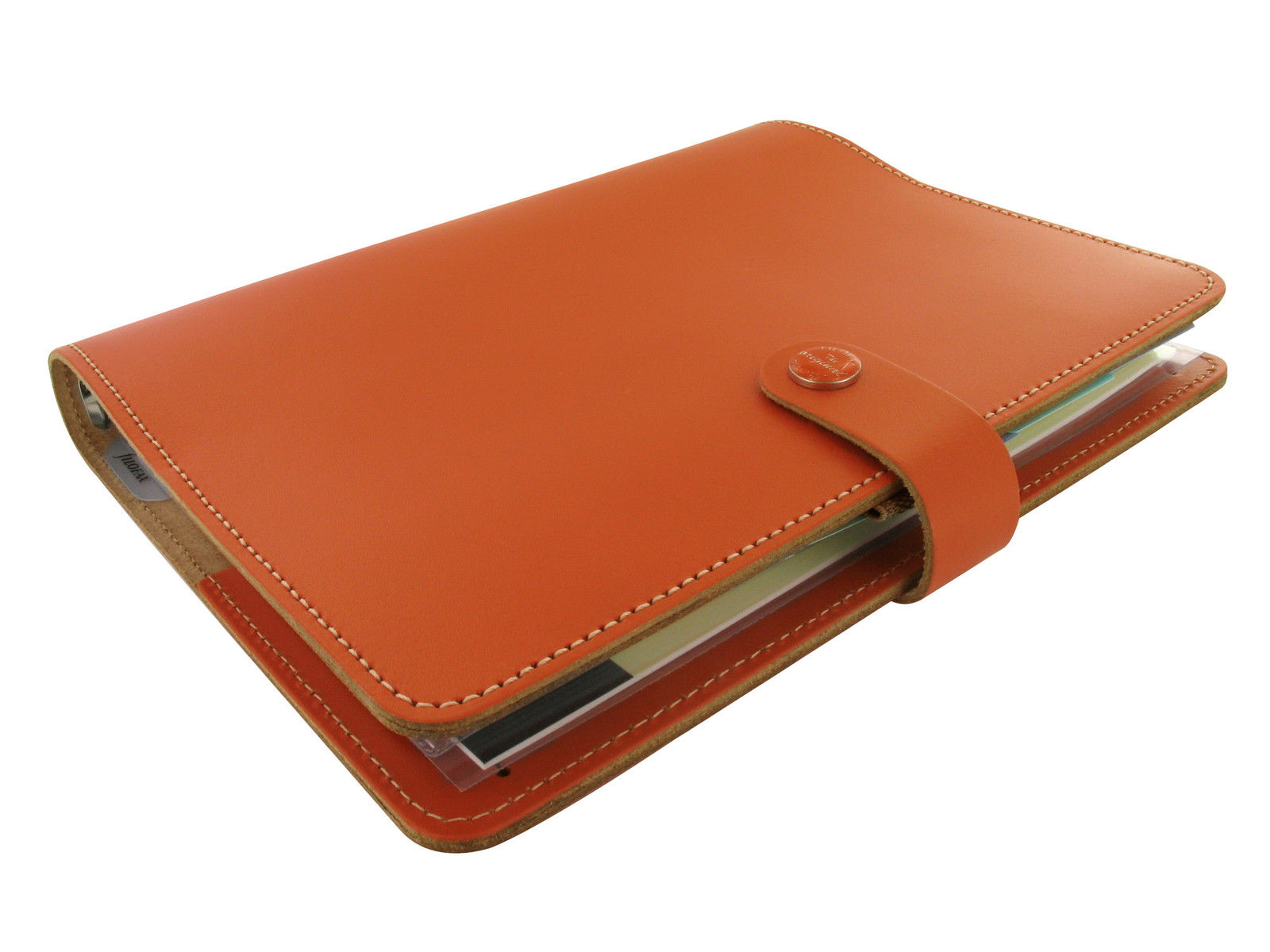 Filofax - A5 The Original Burnt Orange - Thick Genuine Leather ...