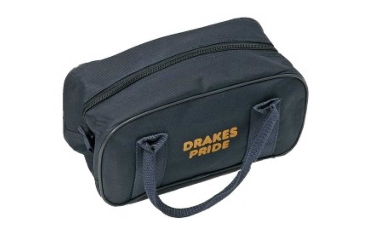 Drakes Pride Two Bowl Zip Bag Navy For Lawn / Crown Green Bowls eBay