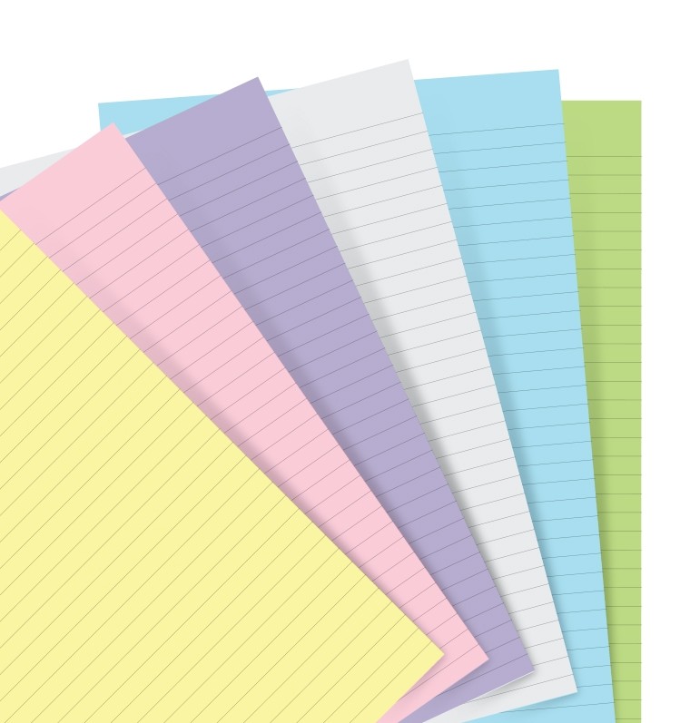 Filofax 100/% GENUINE A5 Plain Notepaper Filofax Stationary Refills