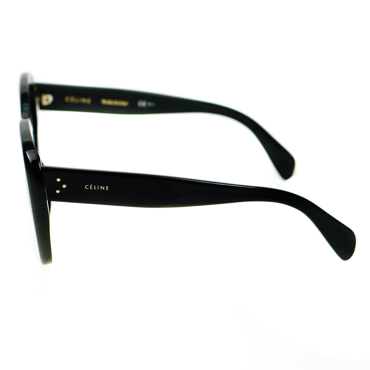 Celine Stella Ladies Black Sunglasses CL41433/S807 Retro  display picture 2