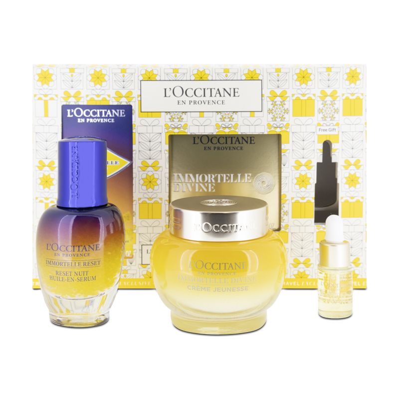 最終値下げ！L'OCCITANE IMMORTELLE EXPERT DUO Immortelle Expert Duo Grand - 【Official】Fa-So-La Duty Free