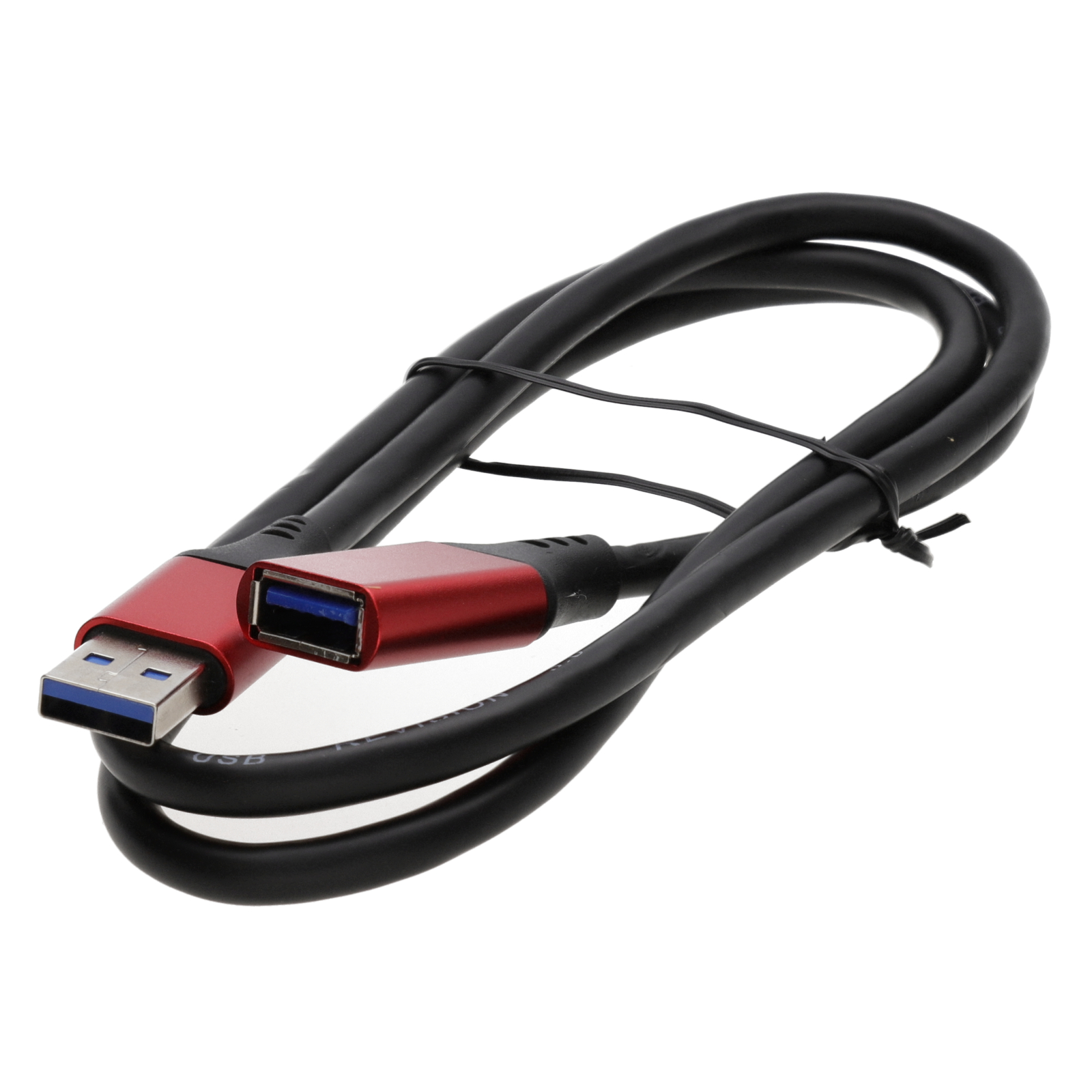 USB 3.0 Verlängerungskabel – 2 M, SuperSpeed, Typ A Stecker Auf Buchse, Schwarz, Für Schnellere Datenübertragung