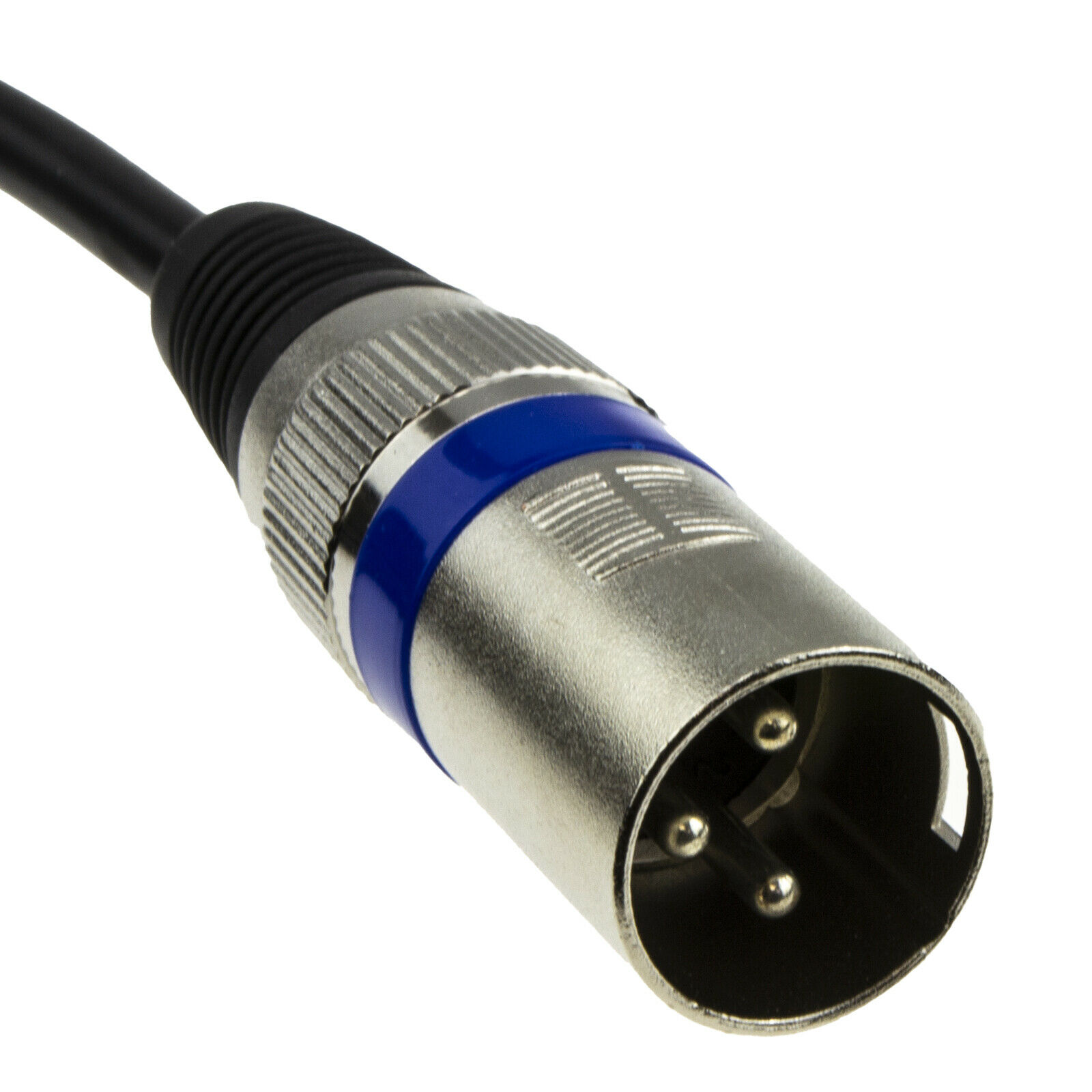 thumbnail image 2 of XLR Cables 25ft 6 Pack - Male To Female Microphone Cables With Gold-Plated Connectors 2 of 11