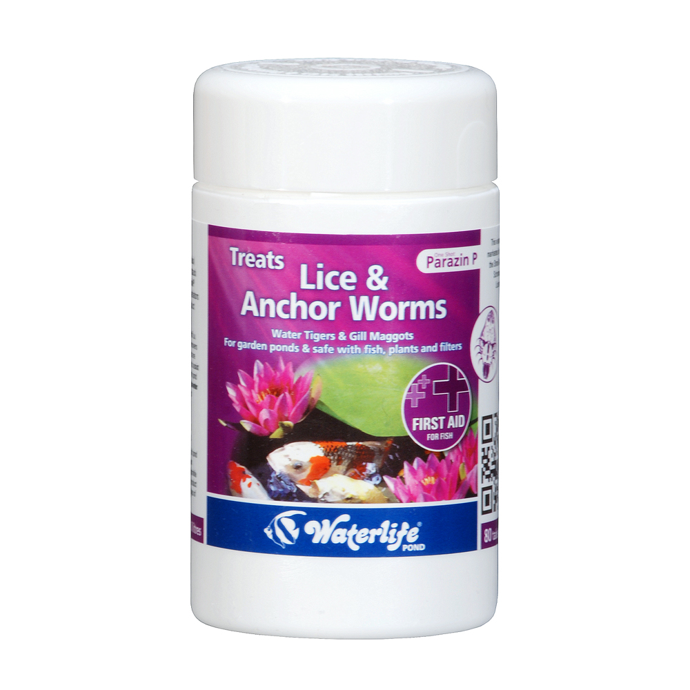 Waterlife Parazin P Tablets Fish Lice & Anchor Worm Pond