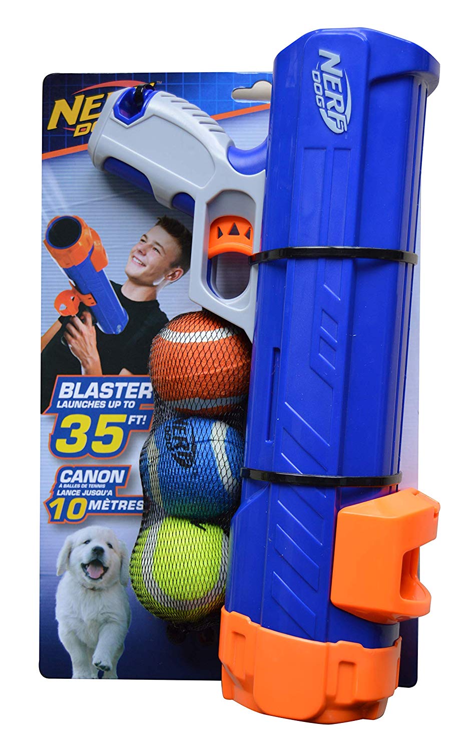 Nerf Dog Medium Tennis Ball Launcher Mini Blaster For Small Dogs ...