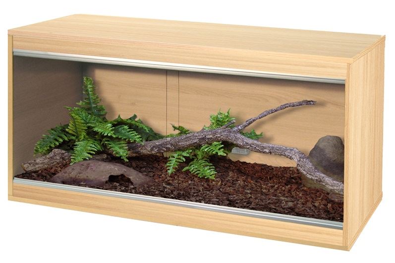 Vivexotic Repti Home Wooden Reptile Vivarium Snake Lizard ...