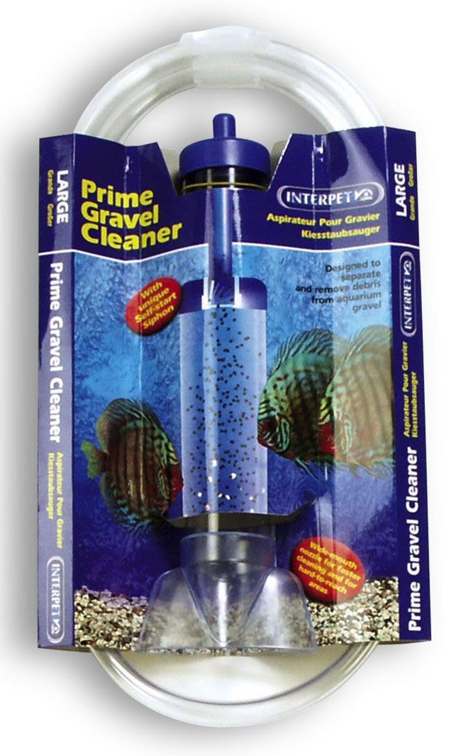 Interpet Gravel Cleaner Aquarium Fish Tank Self Start Siphon Syphon