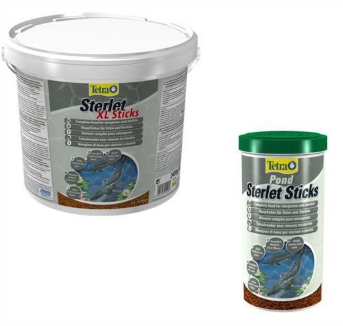 Tetra Sterlet Sticks Sturgeon Bottom Feeders Sinking Pond Fish