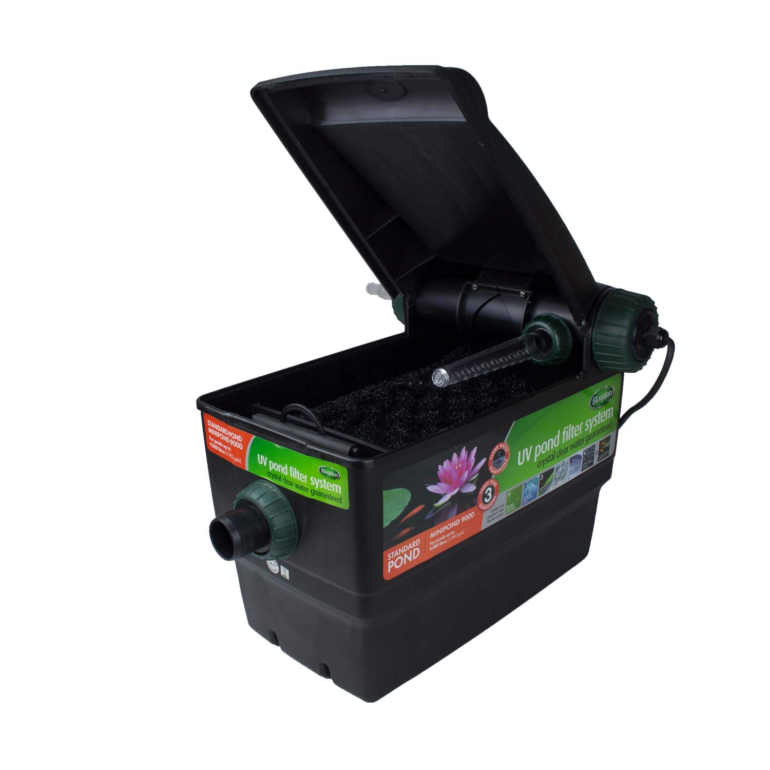 Pond Filter Blagdon MiniPond 9000 5w UV Koi Garden Ponds Filtration