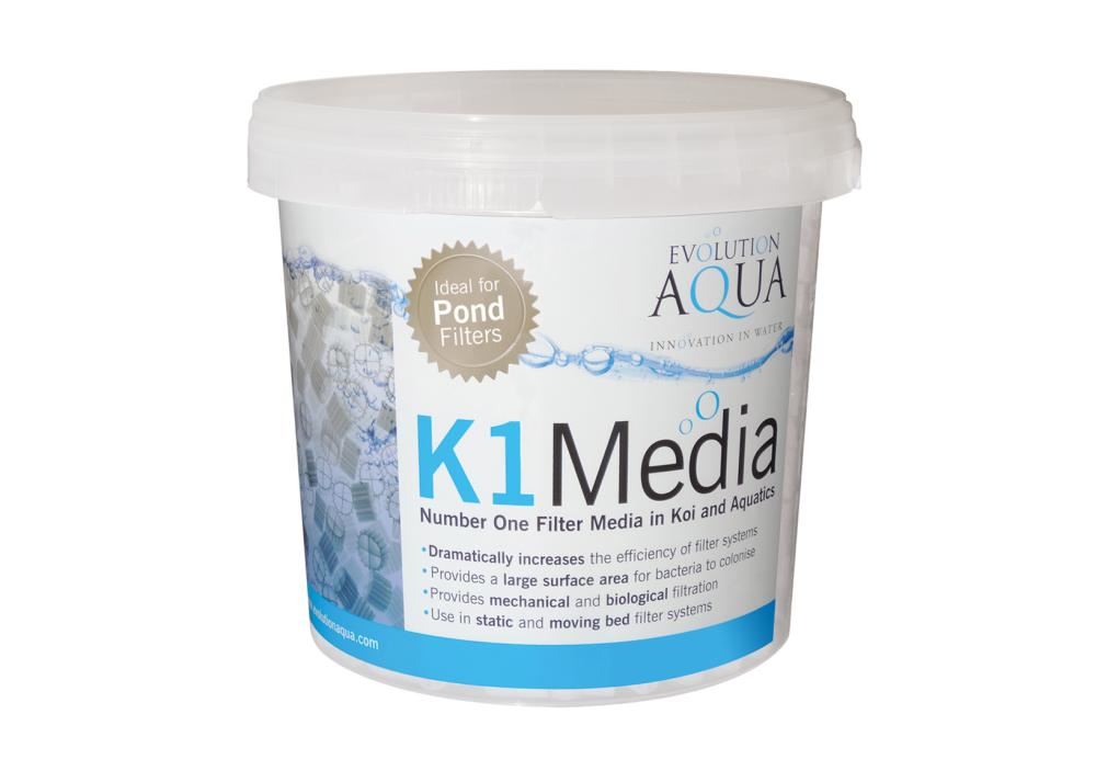 Evolution Aqua K1 Moving Bed Koi Pond Filter Media 1L 3L 25L 50L eBay