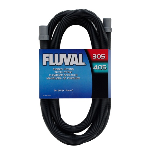 Fluval Ribbed Hose Fits External Filter Cannister includes Rubber