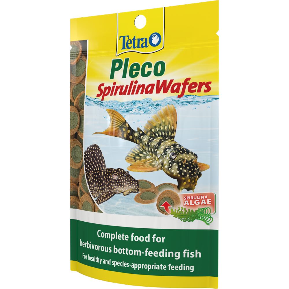 Tetra Pleco Spirulina Wafer Algae Herbivorus Bottom Feeding Aquarium