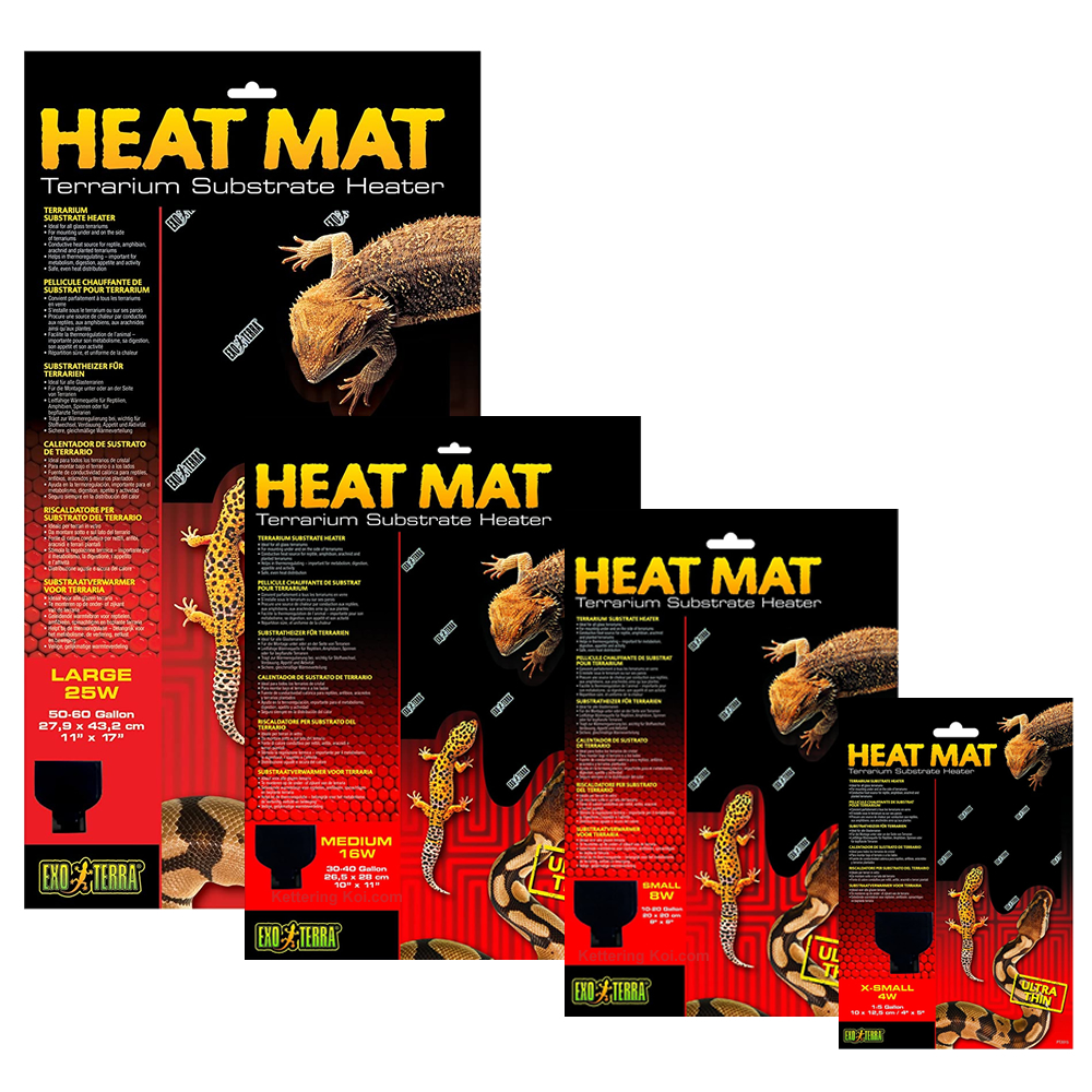 Exo Terra Vivarium Heat Mat Terrarium Substrate Heater eBay