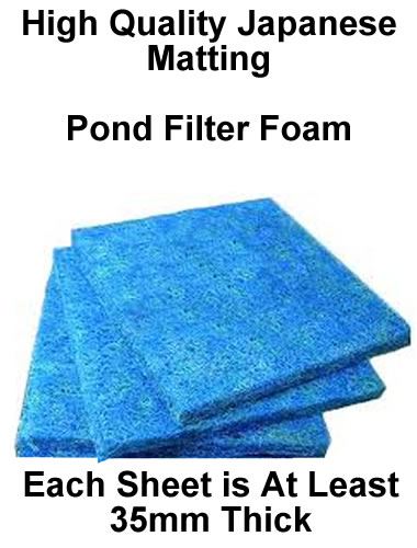 Japanese Matting High Quality Premium Jap Mat Koi Fish Pond Filter Foam Media