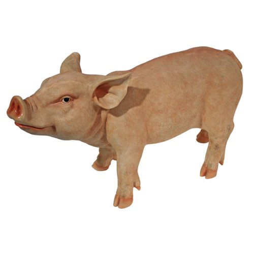 Toscano LARGE Standing Pig Statue JQ5233 846092078851 eBay