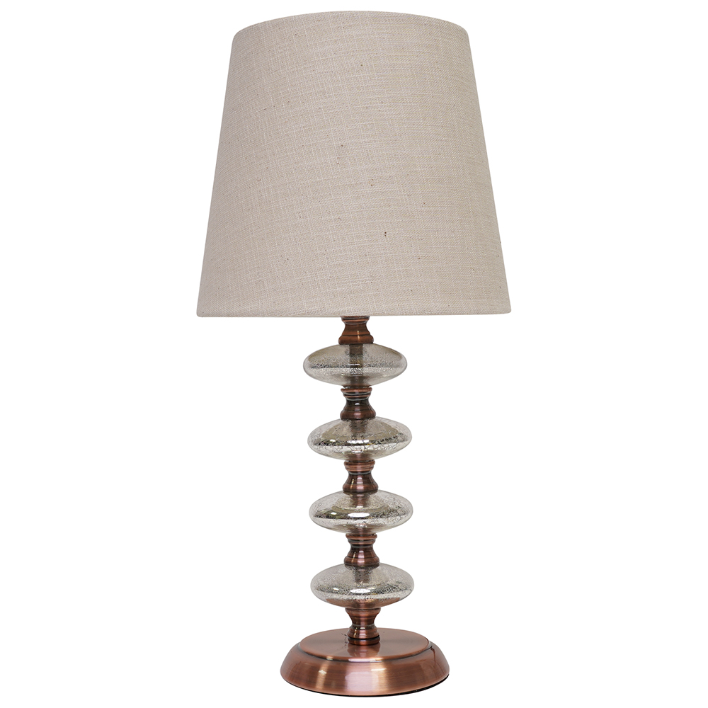 retro copper table lamp