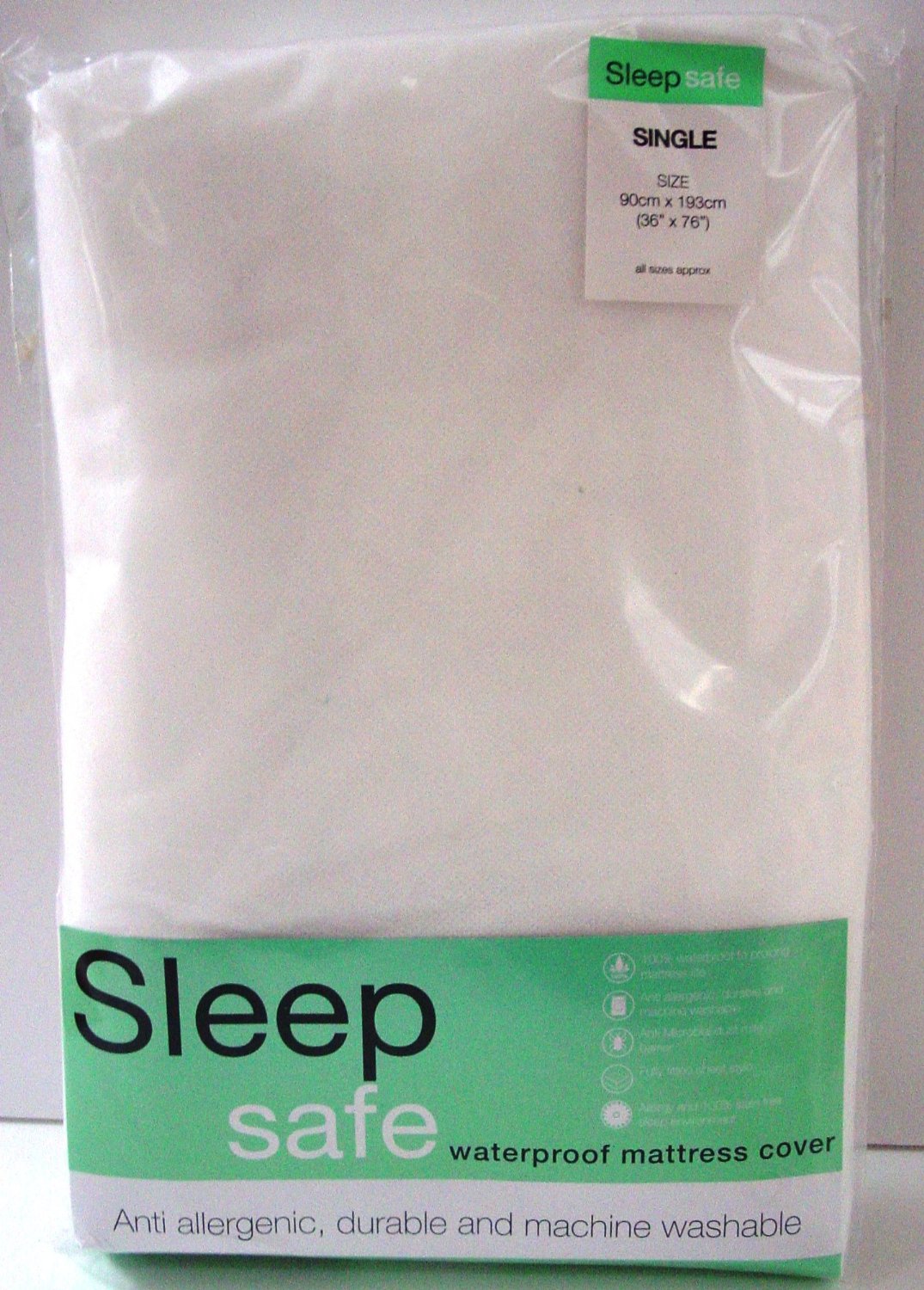 Sleep Safe Waterproof Mattress Protector Fully Fitted ...