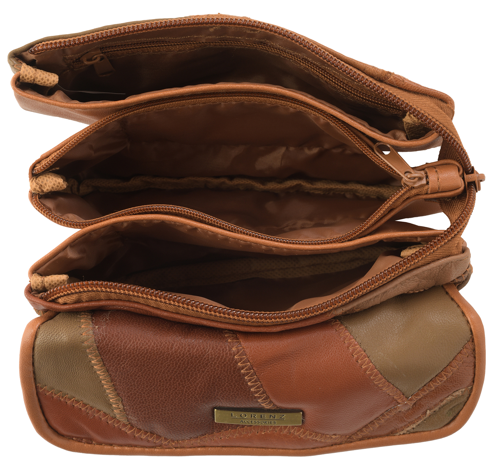 soft leather handbags with compartments