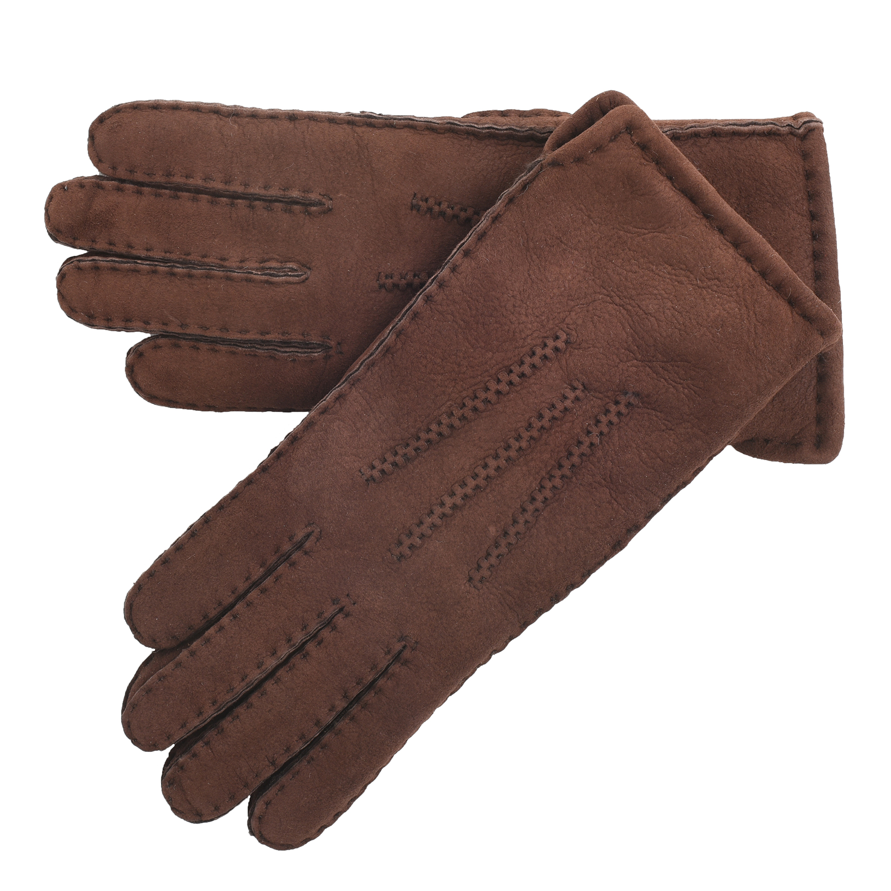 ladies tan sheepskin gloves