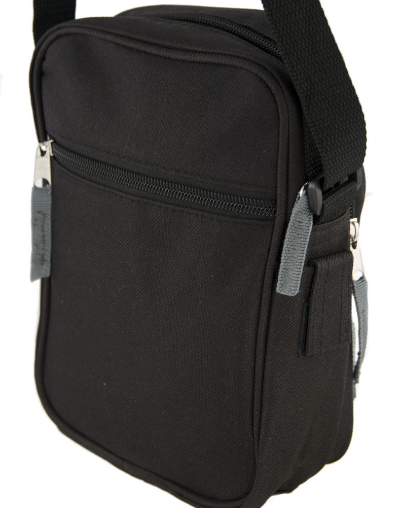 Mens Ladies Small Canvas Cross Body Travel Camera Tablet Bag Handbag