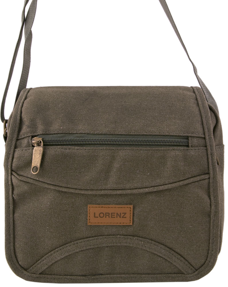 lorenz canvas messenger bag