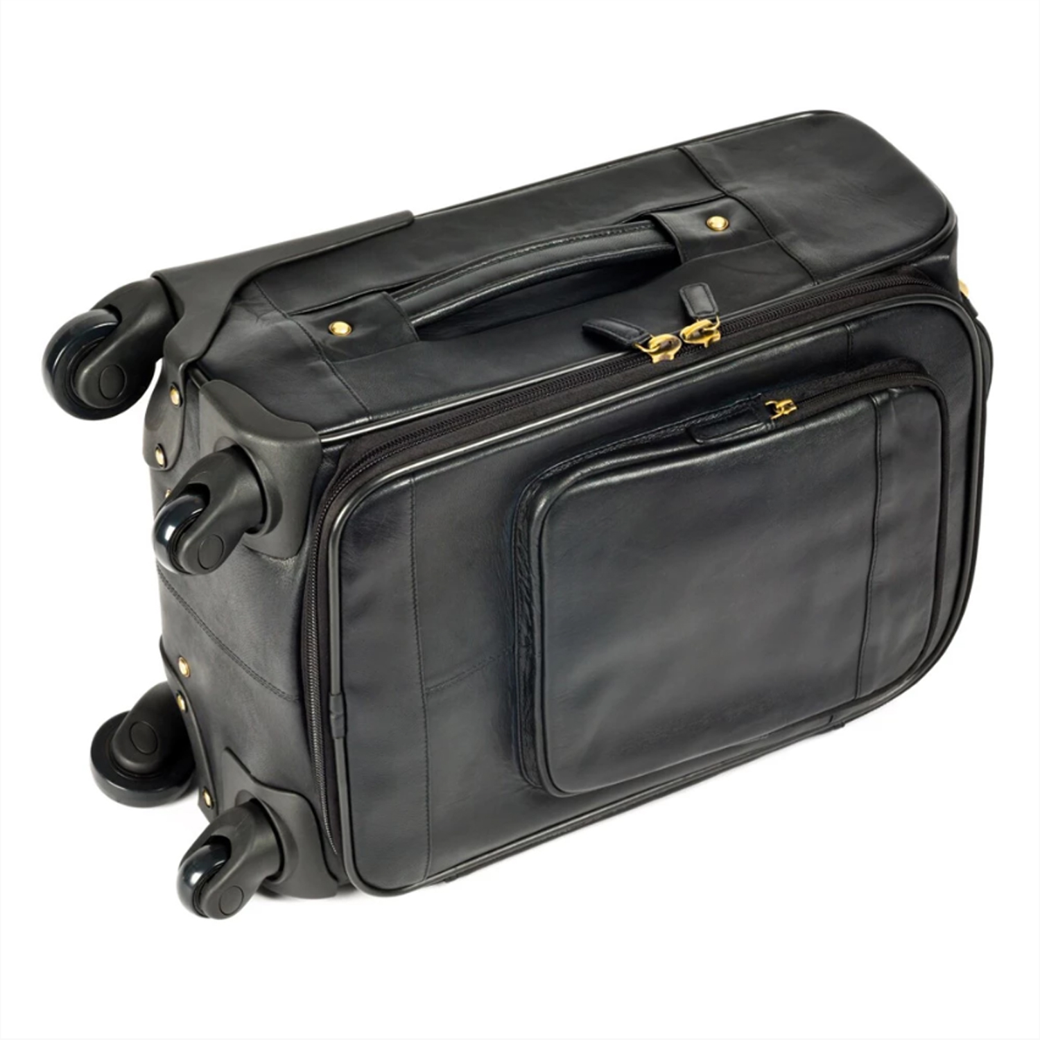 Men's Luxury Leather Luggage Rack | semashow.com