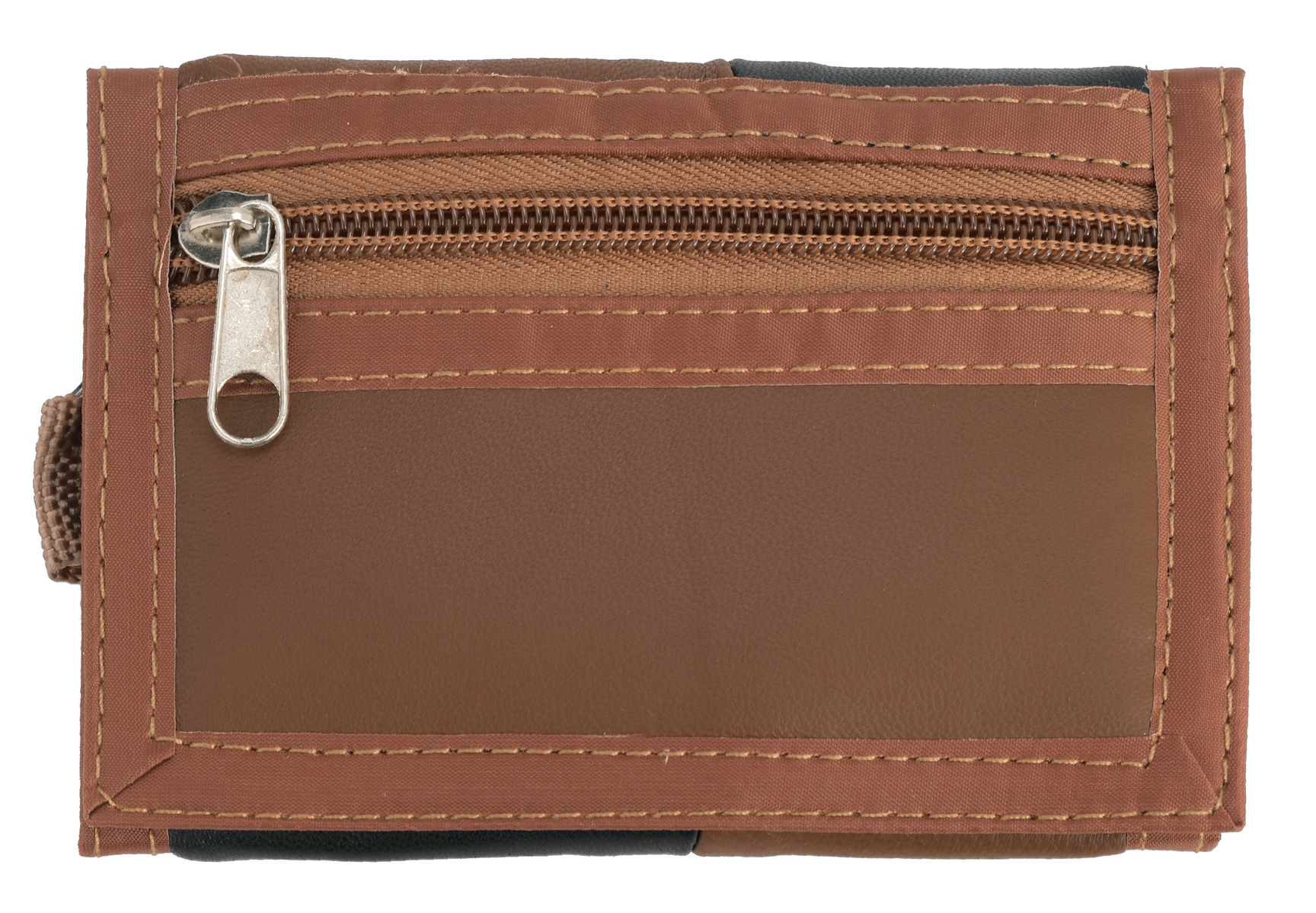 Canvas Ripper Wallet For Men & Boys With Belt Clip - 14x10cm, 6 Card Slots + Notes Compartment - View #2